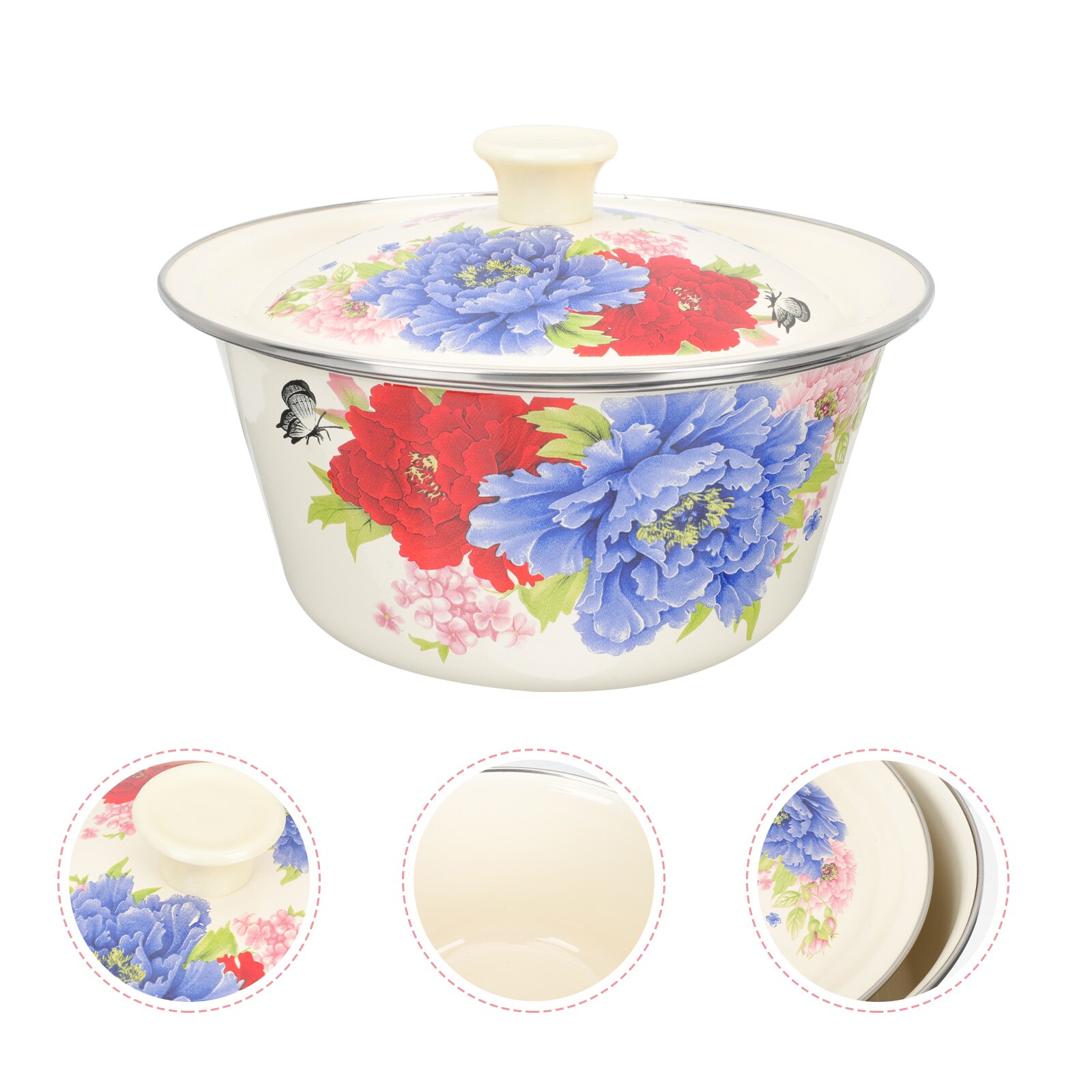 Lard Storage Container Lard Oil Basin Household Oil Basin Knead Dough Basin: Assorted Color