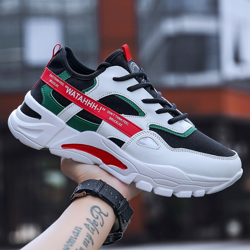 Herrsneakers herr par skor herr luftkudde bekväma herrskor chaussure tenis masculino zapatillas hombre sportskor