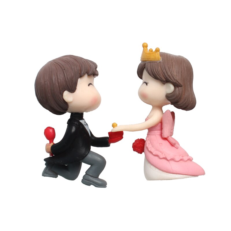 Decorative Bride & Bridegroom Wedding Fridge Magnets 3D Groom Wedding Decoration: Groom Bridegroom a