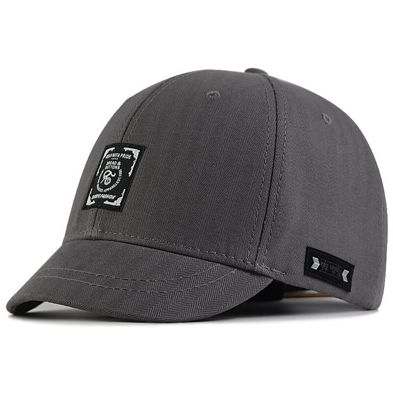 56-61 Cm 62-68 Cm Grote Maat Baseball Cap Mannelijke Lente Zomer En Herfst Katoen Snapback Hoed grote Hoofd Mannen Plus Size Sport Caps: gray / 60-68cm