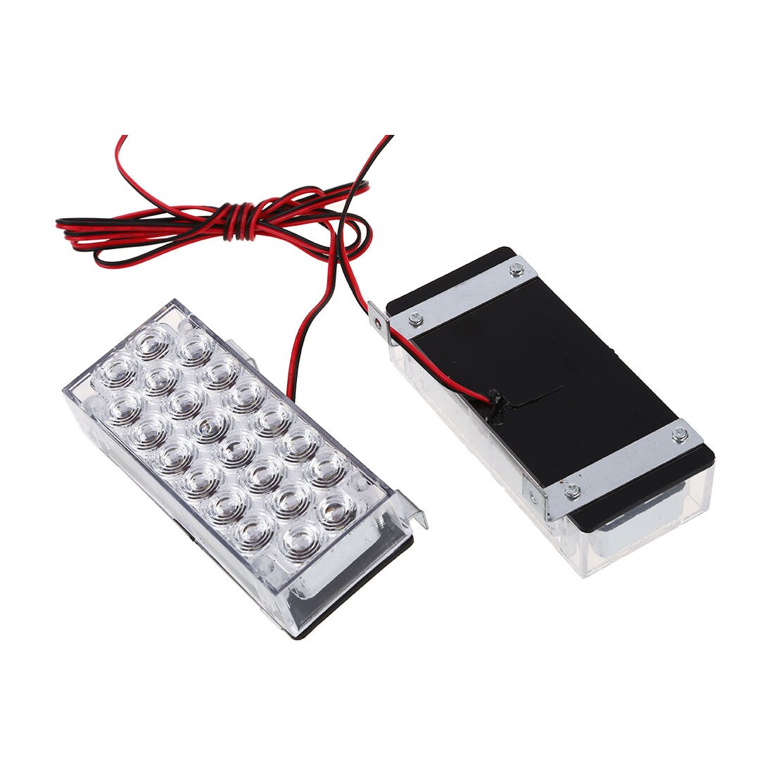 3 Modi 22 Led Strobe Achterlicht Knippert Wit