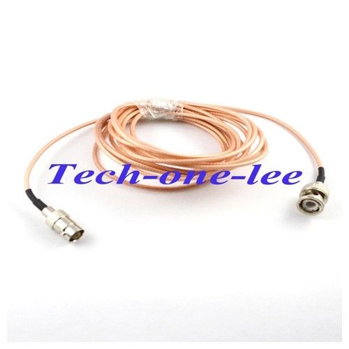 1 pièce BNC rallonge câble BNC mâle prise à BNC femelle connecteur adaptateur pigtail câble RG316 3 M