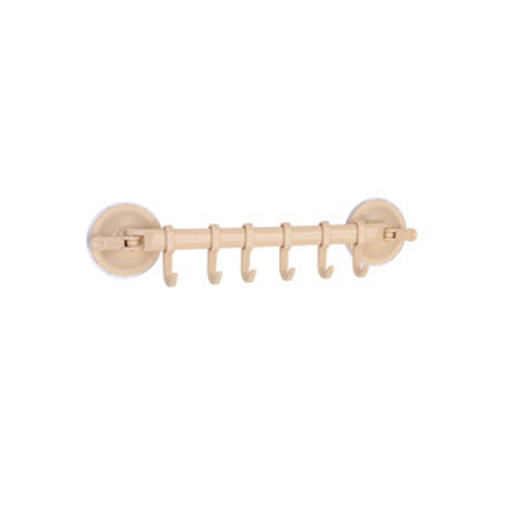 Badkamer Handdoek Muur Haken Zuignap Handdoek Hanger Rack Opknoping Planken Houders Wall Vacuüm Rack 6 Haken Kleding Haak Haakjes