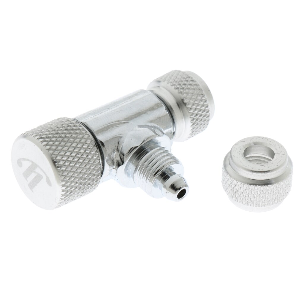 Aquarium Dual Head Valve Low Temp Regulator Pressure Relief CO2 Equipments