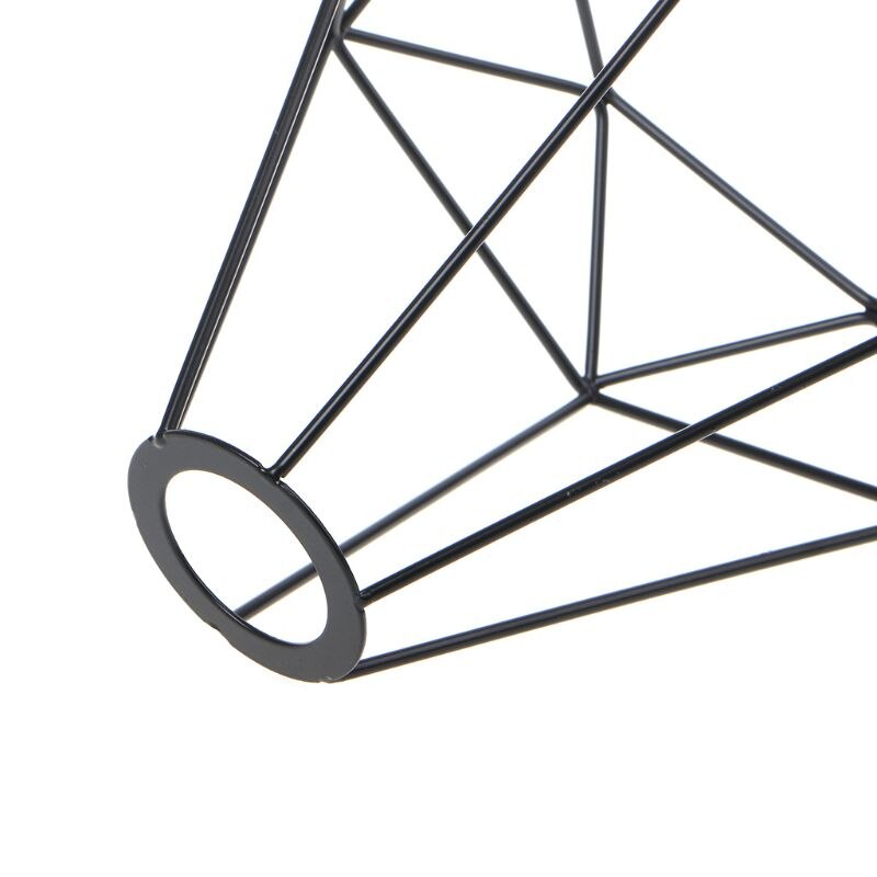 Lámpara colgante decoración industrial jaula de alambre estilo Retro jaula de pájaros estilo techo Metal fácil ajuste para el hogar