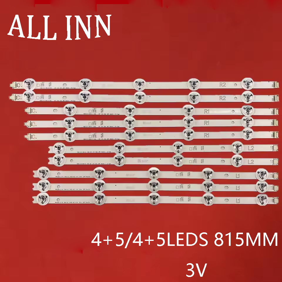 LED-achtergrondverlichtingstrip voor 42 "V14 42LB670V 42LB671V 42LB673V 42LB675V 42LB677V 42LB679V 42LB700V 42LB730V 42LB731V 42LB720V