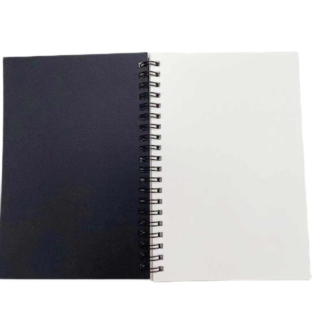 White/Kraft Paper Inner Page Notebook Art Students Sketch Book Office Memo Children Graffiti School Stationery: Light Grey