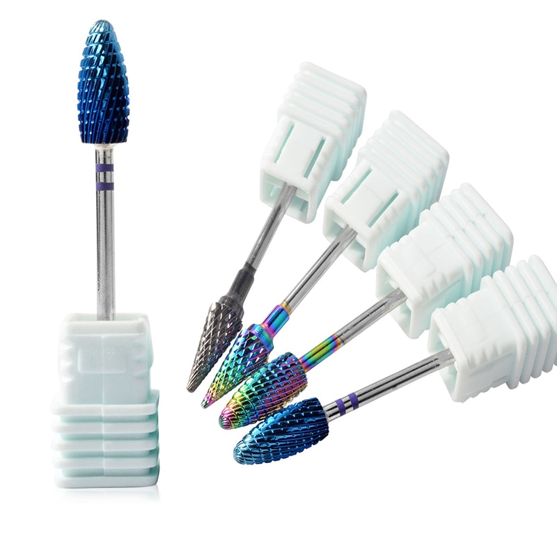 Lijadora de puntas de carburo de tungsteno para uñas, Lima eléctrica para uñas, limas y pedicura, accesorios para uñas, limas