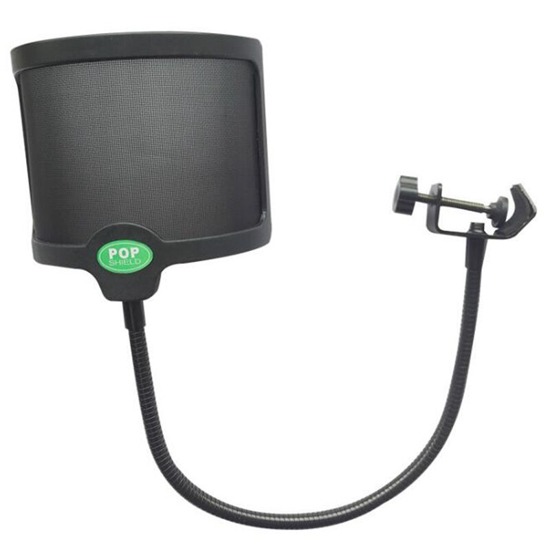 Condenser Microphone Filter Shield Windsn Sn Universal Mic Stand Mounting Blowout Preventer Bracket: Default Title