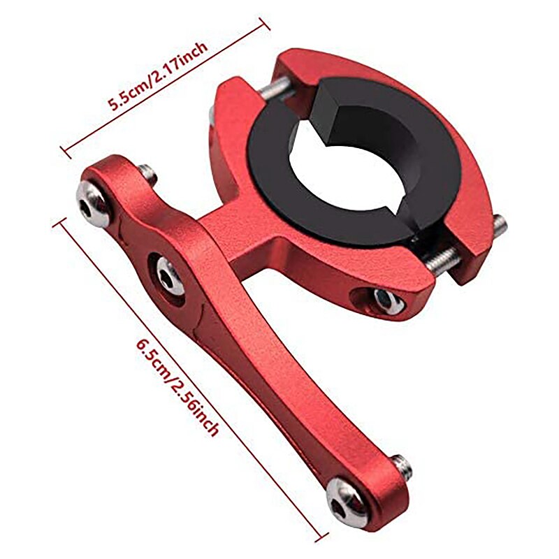 -Bicycle MTB Water Bottle Clip Cage Holder Clamp Handlebar Bracket Mount Seatpost Handlebar Front Fork Frame Tube