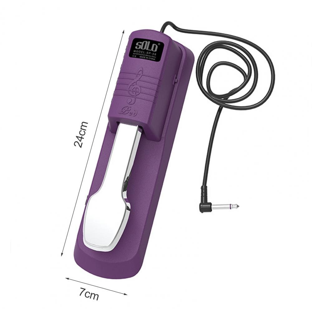 SOLO Piano Sustain Pedal Universal Sound Enhancement Alloy Steel Electronic Organ Synthesizer Keyboard Pedal Musical Instruments