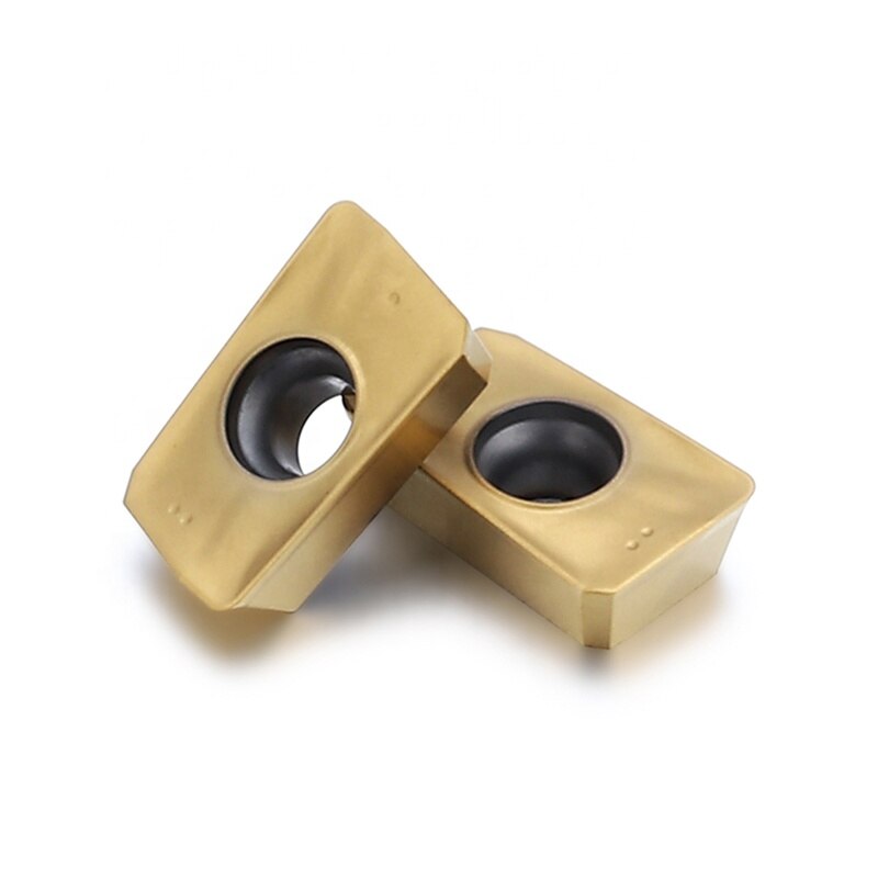 APMT1135 APMT1604 milling inserts tungsten carbide yellow coating cnc cutting tools BAP300R/400R holder facemill inserts