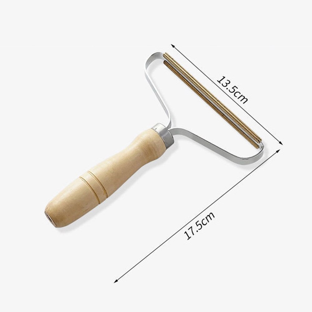 Clothes Lint Remover Clothing Fuzz Fabric Shaver Brush Tool for Sweater Woven Coat Portable Power-Free Fluff Remove Roller