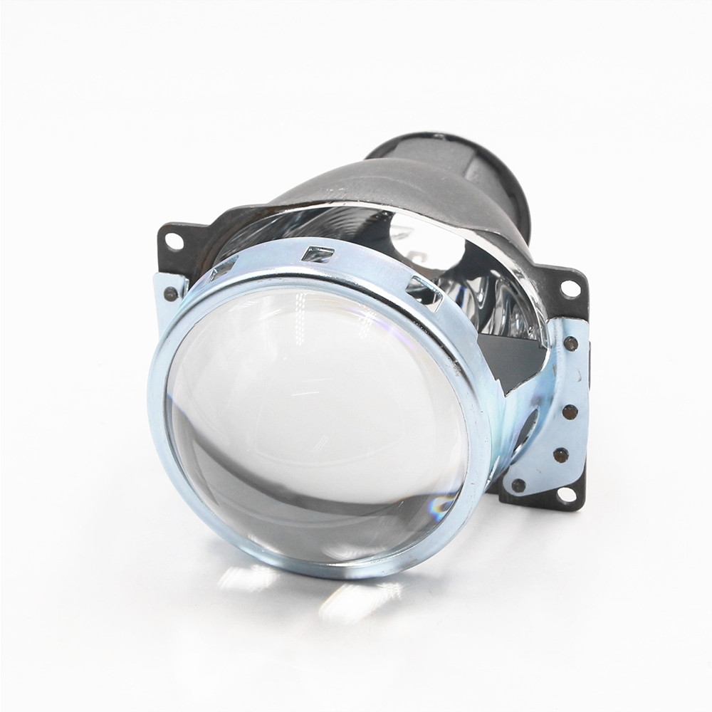 3-Zoll-Projektorlinse H7 für Hella 3R G5 Scheinwerfer Nachrüstsatz Single Xenon Abblendlicht Autolampe H7 D2S D2H LED versteckt Autolicht: Elfenbein
