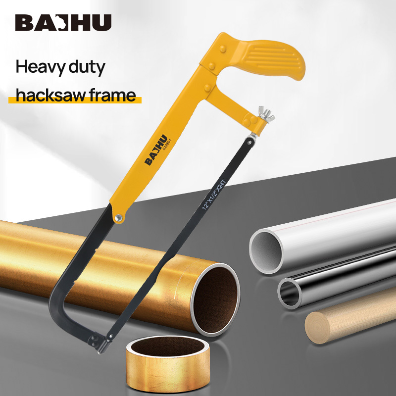 Zware Handzaag Ijzerzaag Voor Houtbewerking Metalen Hout Pvc Buizen Handzaag Handgereedschap Met Zaagblad 12 Inch