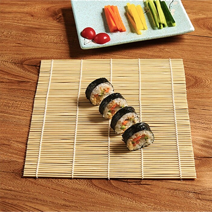 5Pcs Diy Qiuck Sushi Maker Kit Food Grade Plastic Bamboe Roll Sushi Maken Tool Keuken Sushi Mold Koken Gereedschap set