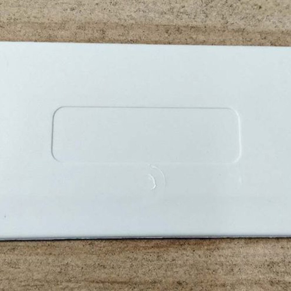 10PCS 89mm Plastic Bottom Plate for Vertical Blind Portable Bottom Weights Slats Vertical Blind Fittings Roller Accessories (Whi