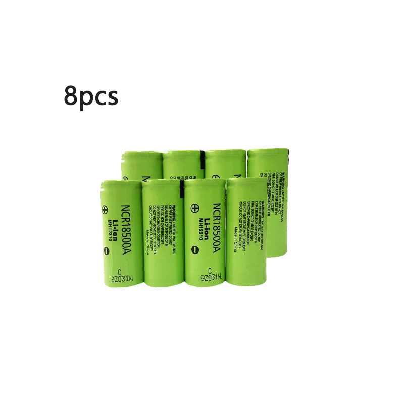 High 3.7 V NCR 18500A 2040mAh for Toy Flashlight Batteries, Etc: black