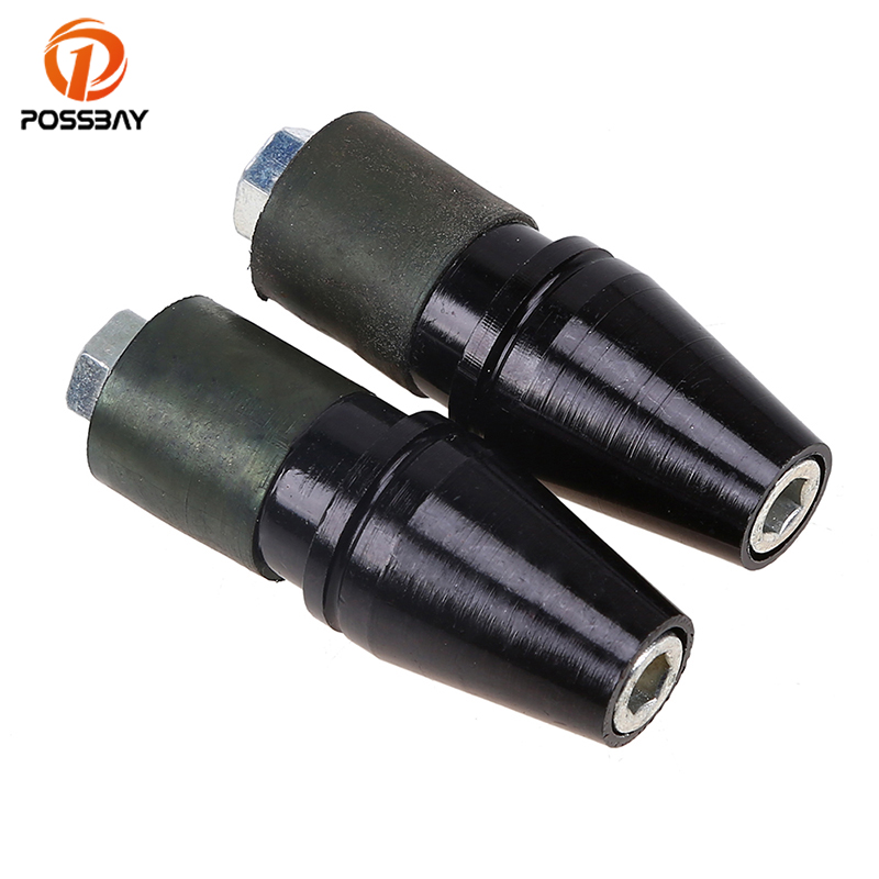 POSSBAY 22mm Motorcycle Handle Bar End Plug Grip Eindigt Caps voor 7/8 "Stuur Motor Stuur Grips Ends Bar