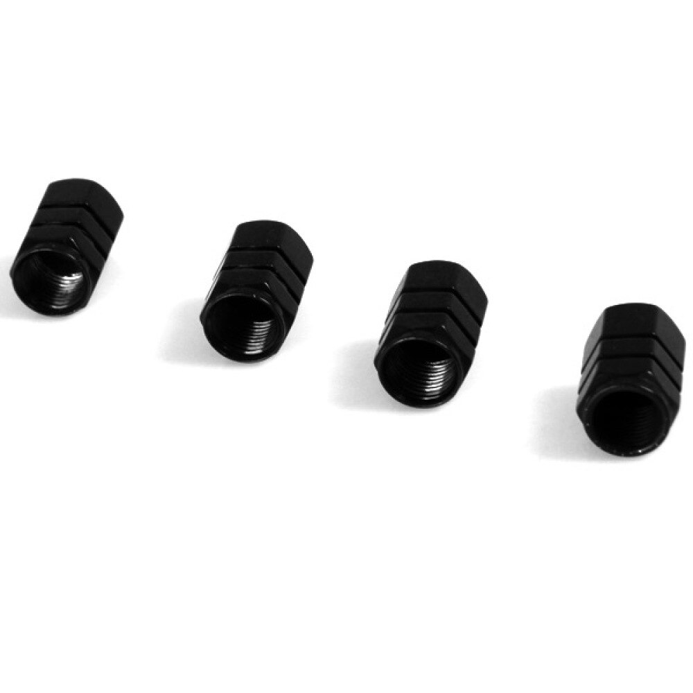 4 Stuks Universele Wiel Tire Air Dust Stem Caps Cover Voor Auto Motor (Zilver)