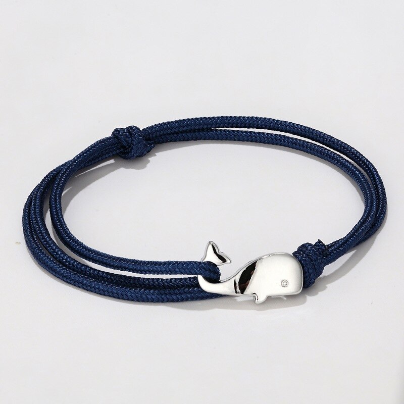Wal Schwanz Armbinde Handgemachte Seil Armbänder Für Frauen Pulseras Schmuck Einstellbare Charme Bracciali Donna Anker Männer Zubehör: 17