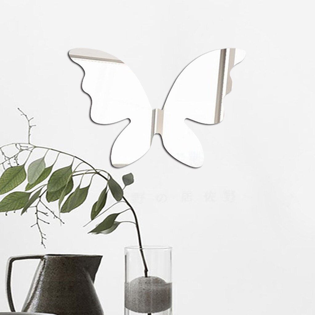 Nordique acrylique miroir dessin animé mur caméra accessoires enfants chambre décoration murale dessin animé décor miroir salle de bain bébé chambre miroir: D