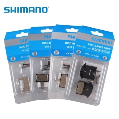 J02A RESIN Brake Pads with cooling fins fit with DEORE M615/SLX M675/M7000/XT M785/M8000 J04C Metal G01S A01S