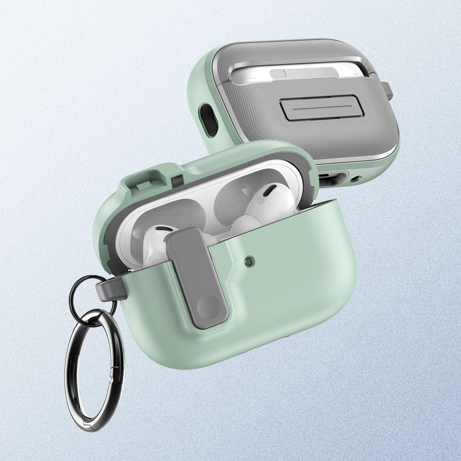 Fodral för airpods 4 mjukt tpu hörlursfodral tillbehör stötsäkert skydd trådlösa öronsnäckor heltäckande skyddande fodral för airpods pro 2