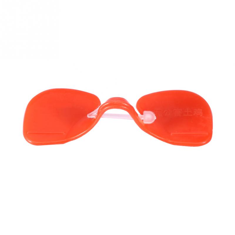 100 Uds pollo ojos ojo gafas gallina picoteando la prevención para aves de corral Waresale