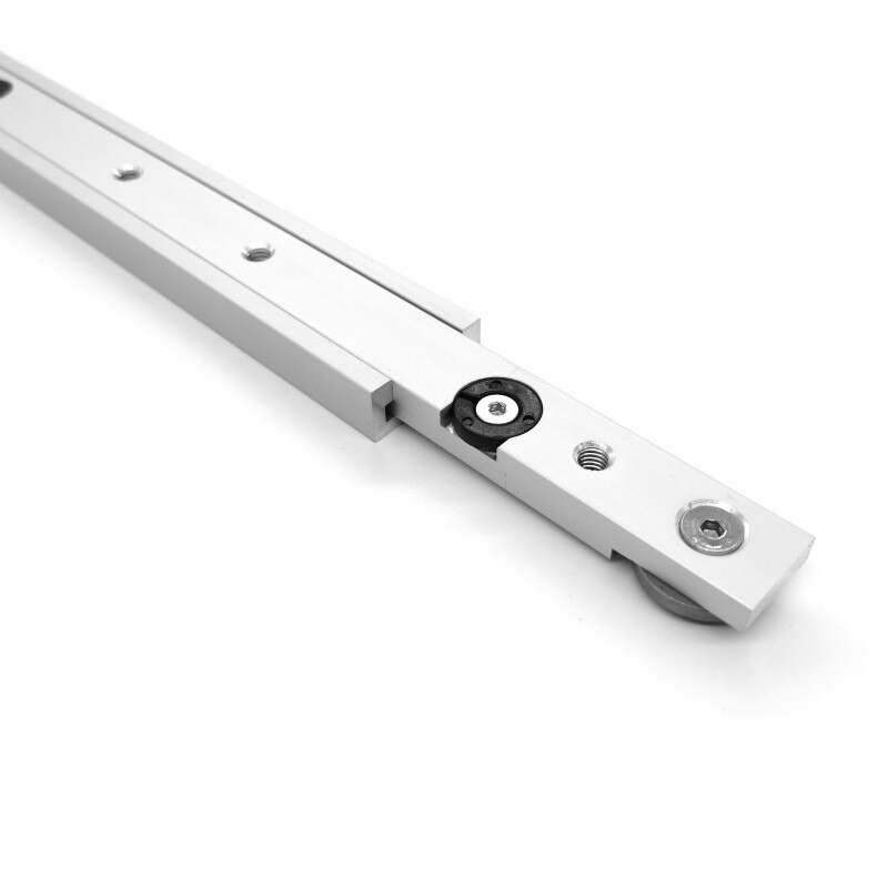 1Set Aluminium Alloy T-tracks Slot Miter Track and Miter Bar Slider Table Saw Miter Gauge Rod Woodworking Tools Workbench DIY