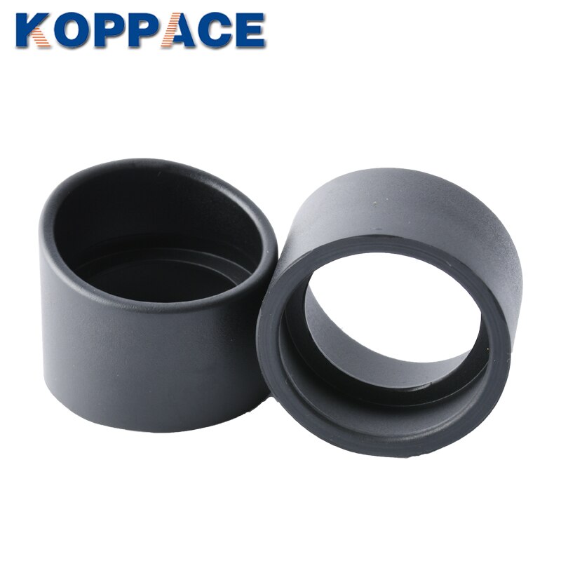 KOPPACE 2pcs for 32-36mm Stereo Microscope Eye Guards Binocular Bevel Angle Rubber Eyepiece Eye Guards Cups Shield