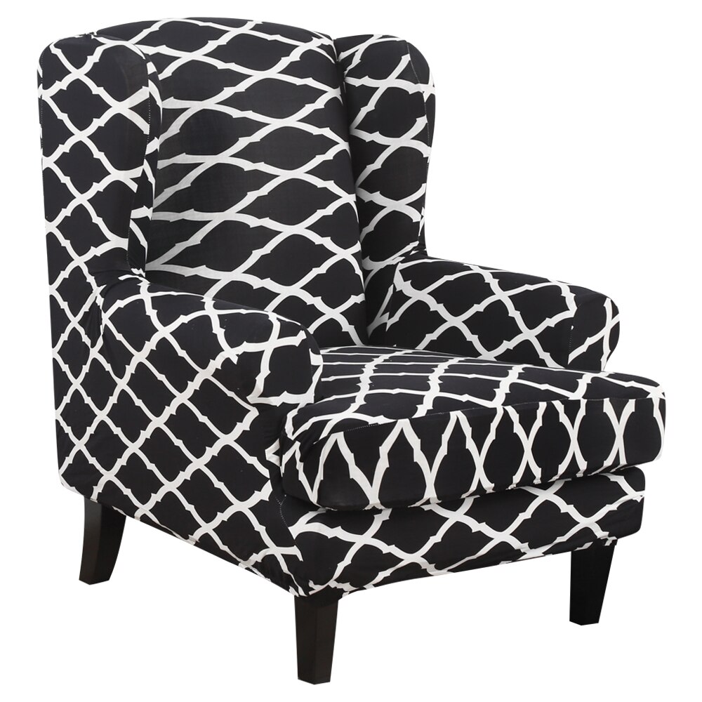 Elastische spandex stoelhoezen effen kleur vrijetijdsbesteding stretch bad fauteuil stoelhoes beschermer wasbare hoes: G306454a