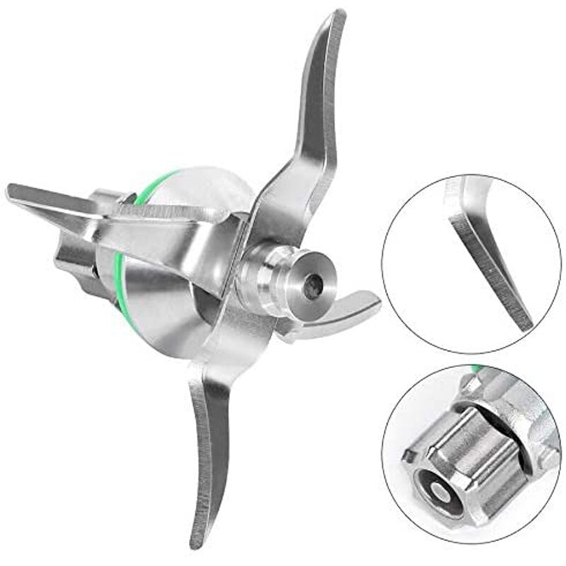 Messer Kompatibel für Vorwerk Thermomix TM5 TM 5 Mischen Messer Einschließlich Dichtung, Thermomix Zubehör mit Pinsel
