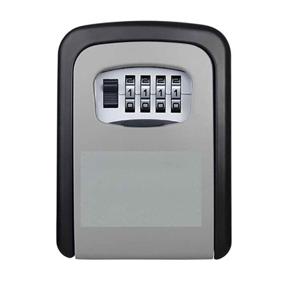 Sleutel Kluis Outdoor Digit Wall Mount Combinatie Password Lock Aluminium Sleutel Opbergdoos Security Kluizen