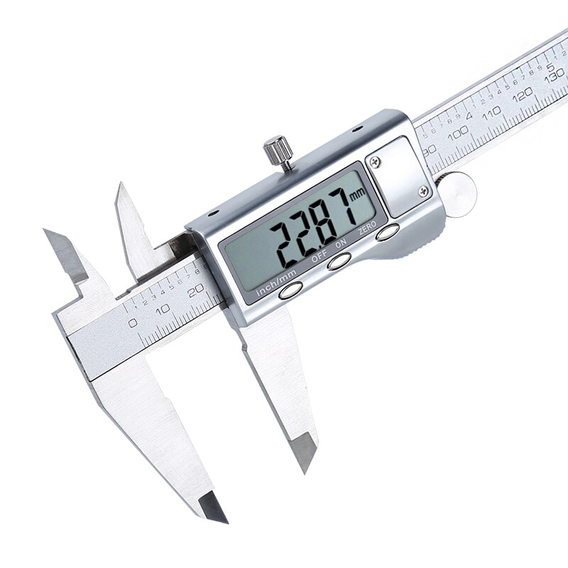 HKFZ Accuracy 6-Inch 150mm Digital Calipers Stainless Steel Electronic Vernier Caliper Metal Measuring Tool