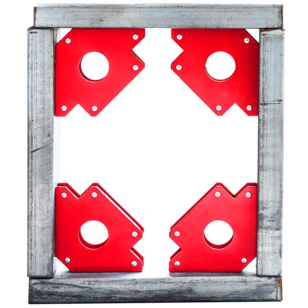 Magnetic Square Welding Magnet Square Holder for Electric Welding Magnetic Arrow Clamp Soldering Locator Iron Auxiliary Tools