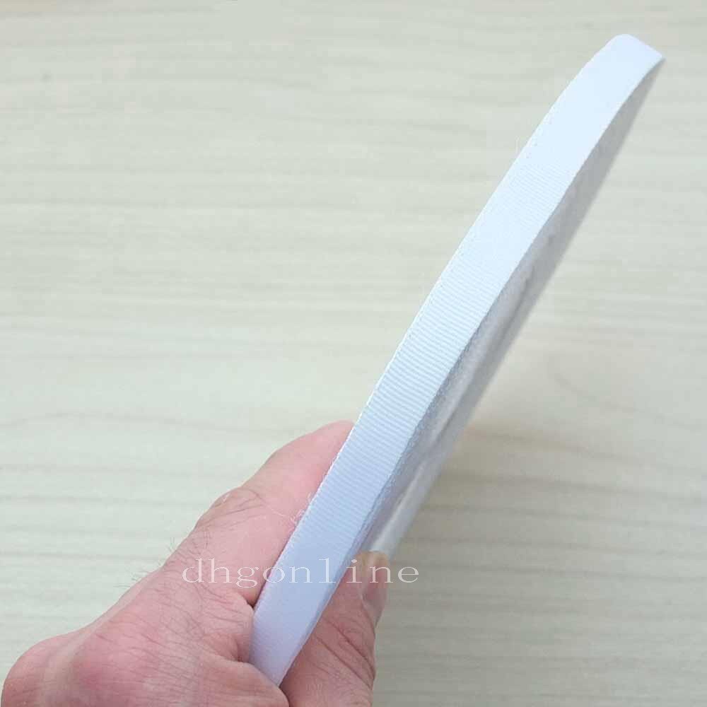 Sangle de ceinture robbin en nylon 10mm 25 yards 3/8 " pour boucles, lanière, sangle pivotante: Blanc