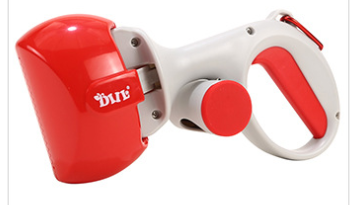 Pet Toilet Picker Portable Dog Poop Picker with Garbage Bag Pet Clamp cat litter box furnitur large dog bed cat litter: Red