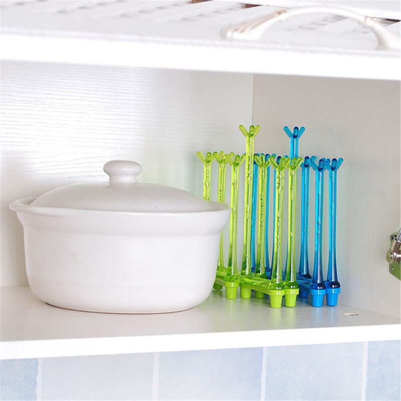 Retractable Cup Drying Rack Drinking Glass and Bottle Drying Holder Water Mug Drainer Stand Tray Holder With Non-slip Bottom