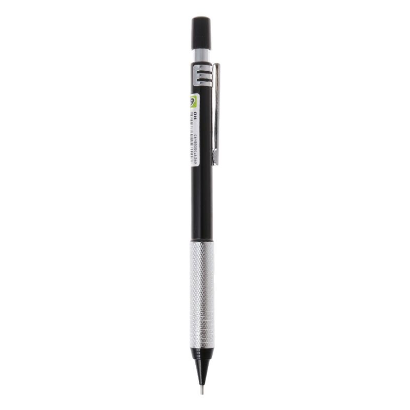 Recarga de plomo de 0,3, 0,5, 0,7, 0,9mm HB 2B para lápices mecánicos automáticos, suministros para escuela y oficina W91A: 0.9mm
