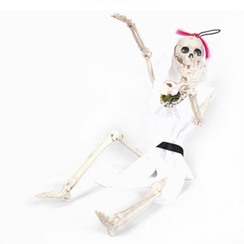 Flexible Human Anatomical Anatomy Skeleton Model Full Life Size Halloween Prop 97BC: 9FF701427-2