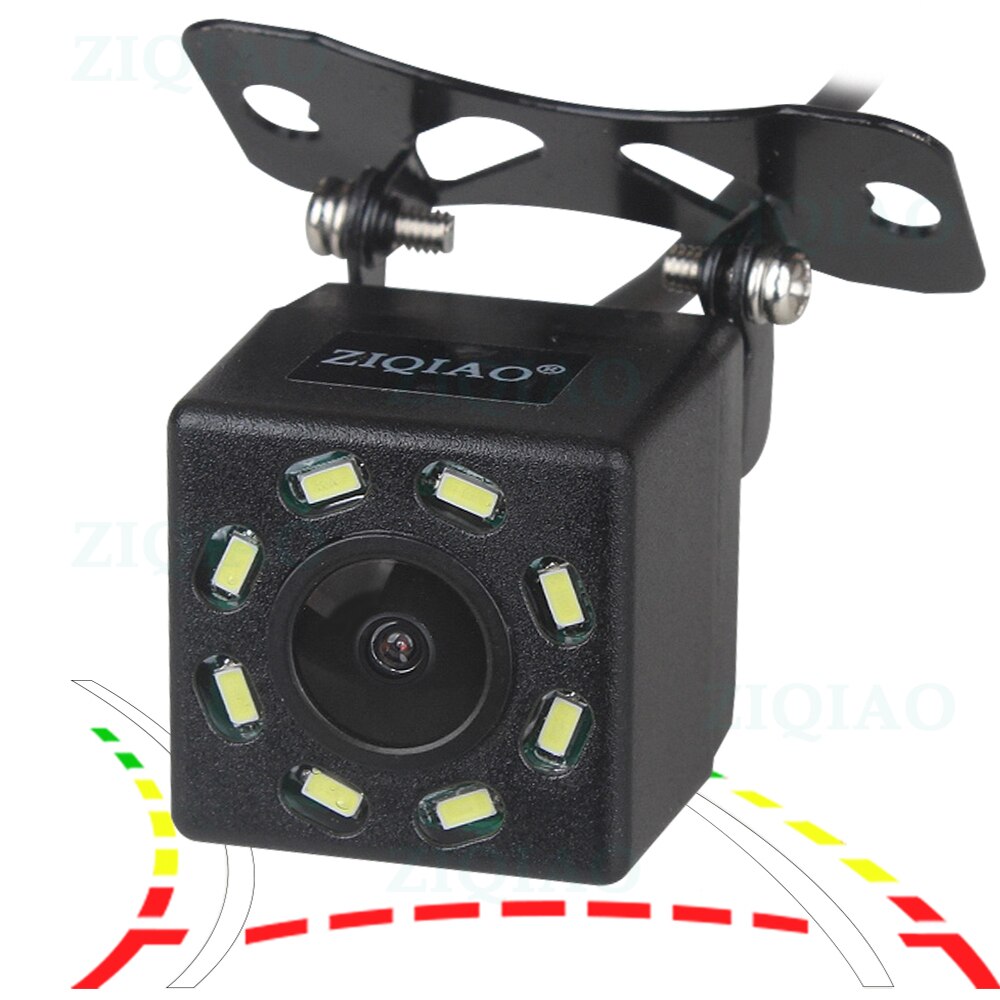 Ziqiao bilparkering backkamera hd universell dynamisk bana guide linje backkamera  hs069: Hs083