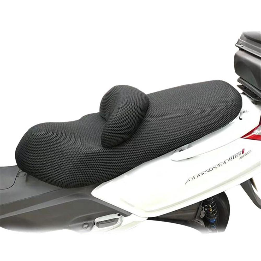 Für SYM MAXSYM 400i Motorrad Sitzkissen Abdeckung Netz 3D Gittergewebe Schutz Isolierung Kissen Abdeckung MAXSYM400i