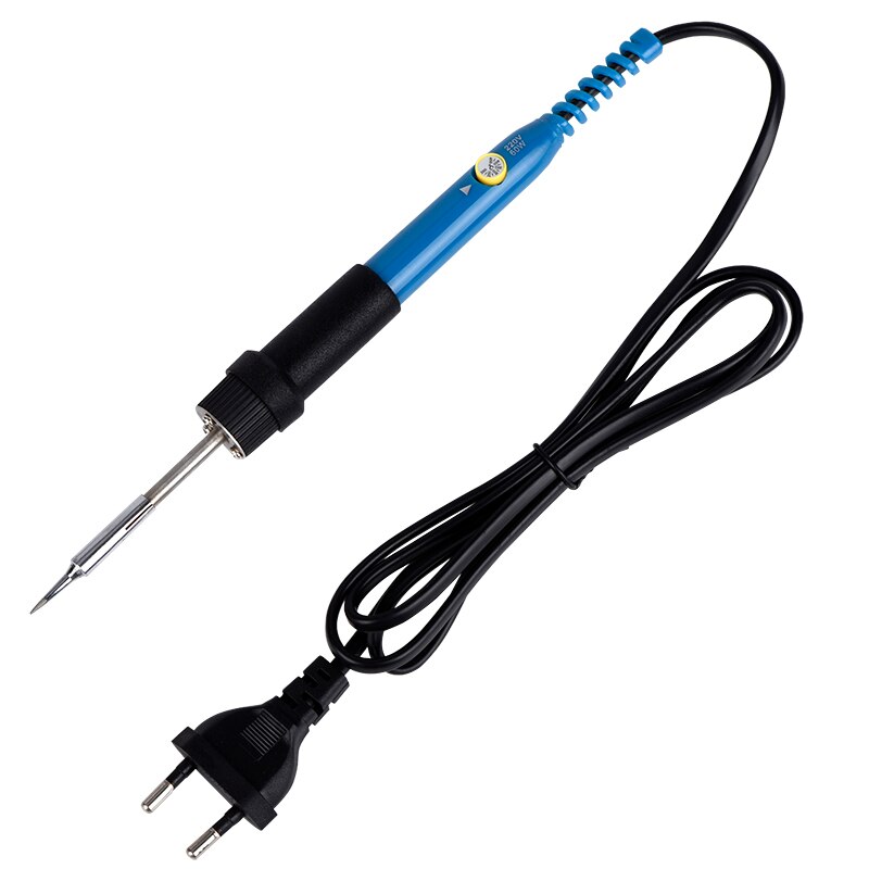 Soldador eléctrico JCD 909 60W temperatura ajustable 220V 110V Estación de Reparación soldadura accesorios de soldadura de estaño: 60W 110V US Plug / Gris