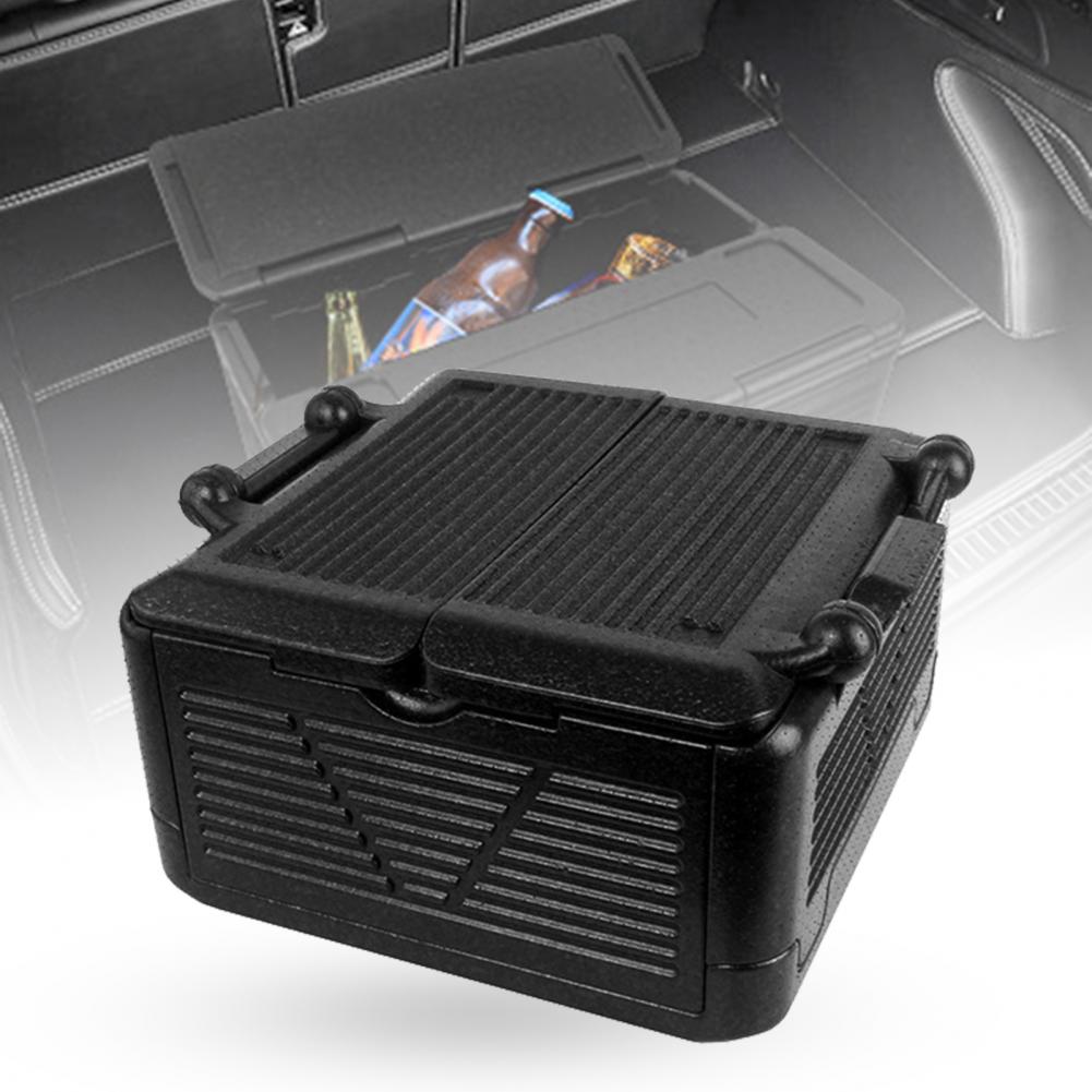 24 Cans Chill Chest Cooler Collapsible Portable Outdoor Thermos Wine Whisky Ice Bucket Insulated Waterproof Cool Storage Box