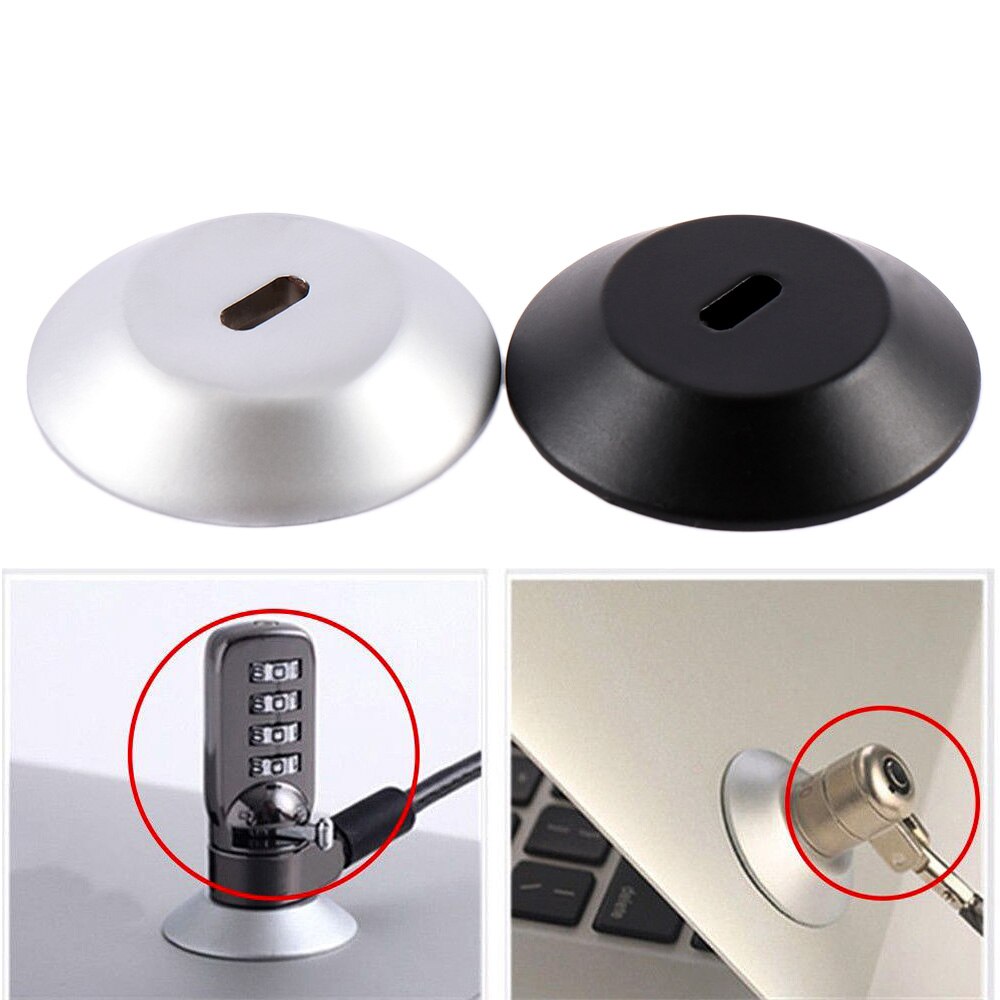 1 PC Notebook Keyhole Lock Hole Compatible Round Tablet And Phone External Laptop IPad Security Anti-theft Tool