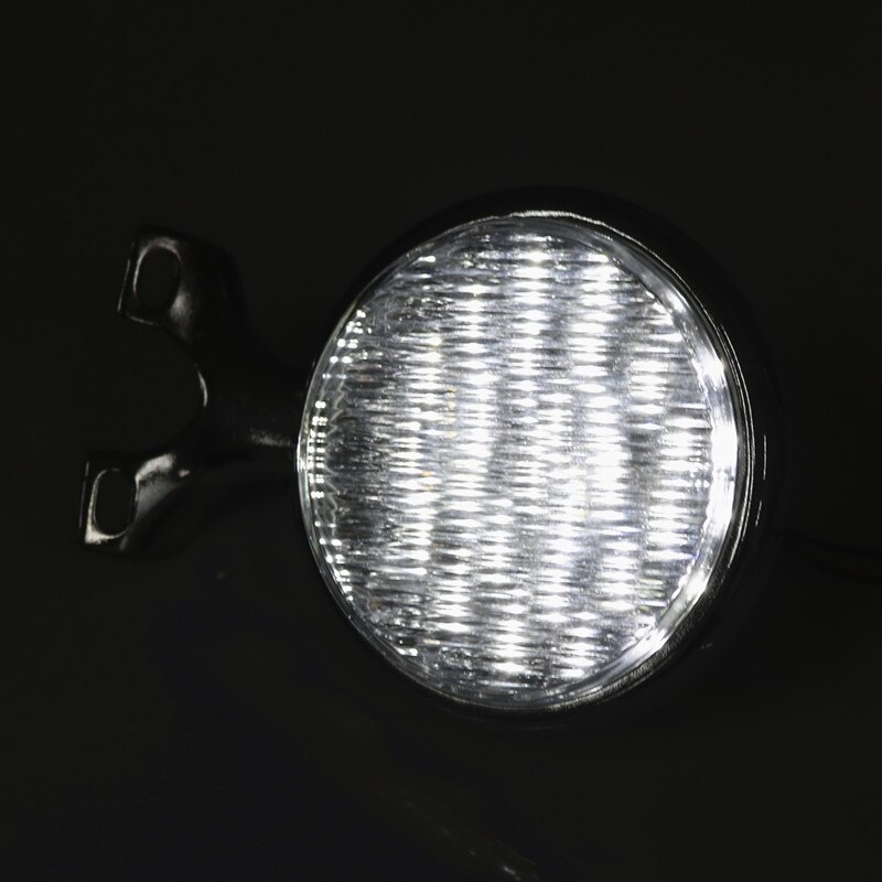 Motorcycle Chrome 5 &quot;Led Steel Koplamp Voor Harley Cruiser Chopper Touring Cafe Racer Bobber Dyna Sportster Springer Custom
