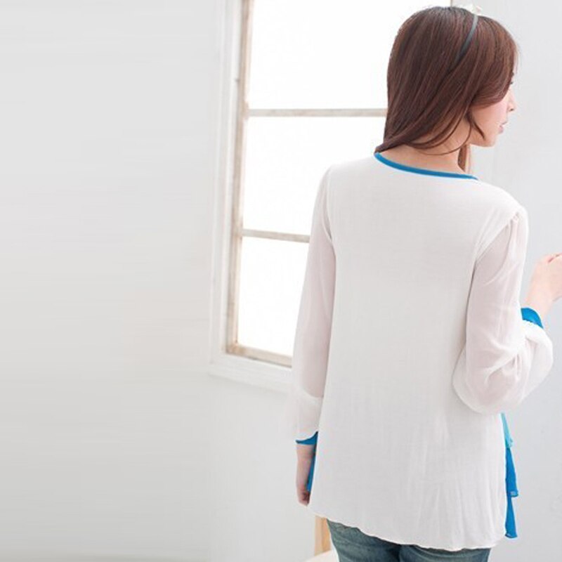 Maternity Clothes Chiffon Maternity Tops Nursing Top For Pregnant Women Breastfeeding Pregnant Clothing