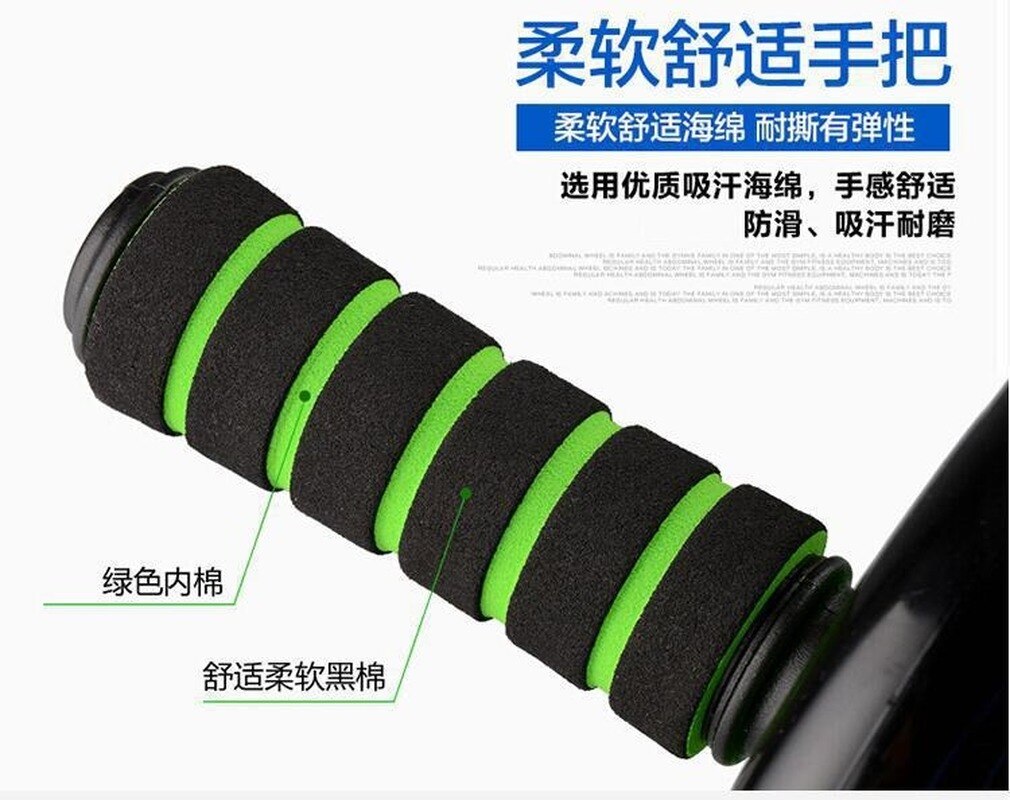 Gym Abdominale Wiel Ab Roller Met Weerstand Pull Rope Voor Oefening Spier Training Stabiele Druk Roller Thuis Fitnessapparatuur