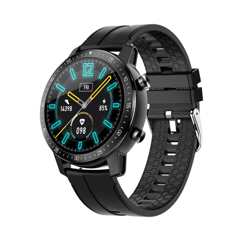 S30 Smart Armband Sport Fitness Tracker Horloge Hartslag Slaap Monitoring Waterdichte Klok Mannen Camera Remote Horloge: Black  Black